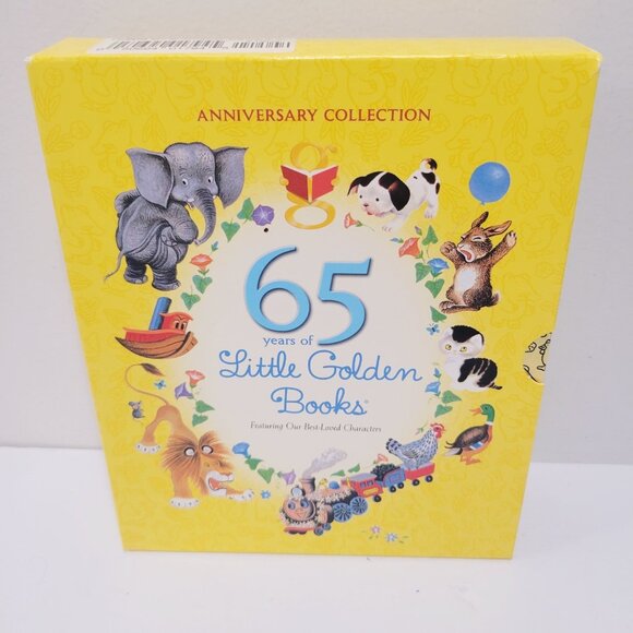 65 Years of Little Golden Books 2007 Annv. Collection w/Slip Case Blank Book - Picture 1 of 5
